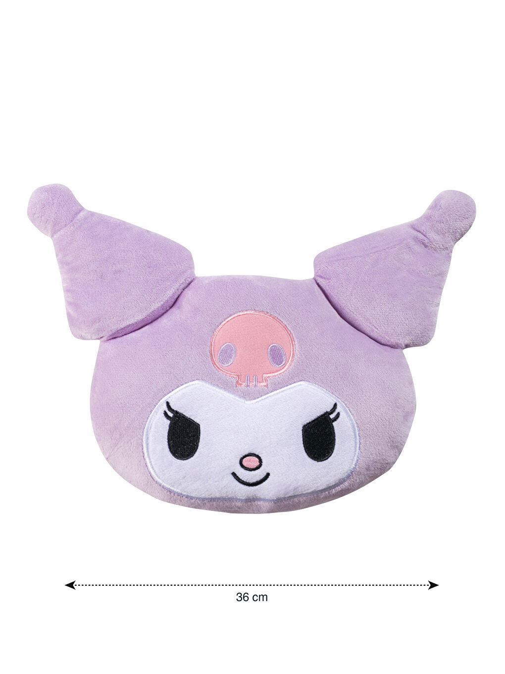 وسادة أطفال قطيفة منقوشة Kuromi بحجم 36 سم-3
