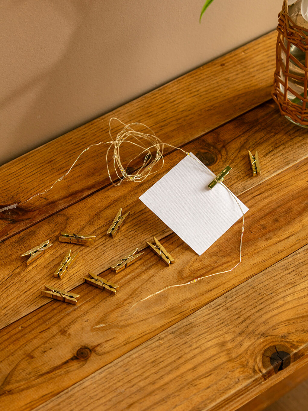 Karışık Dekoratif Mandal Led-1