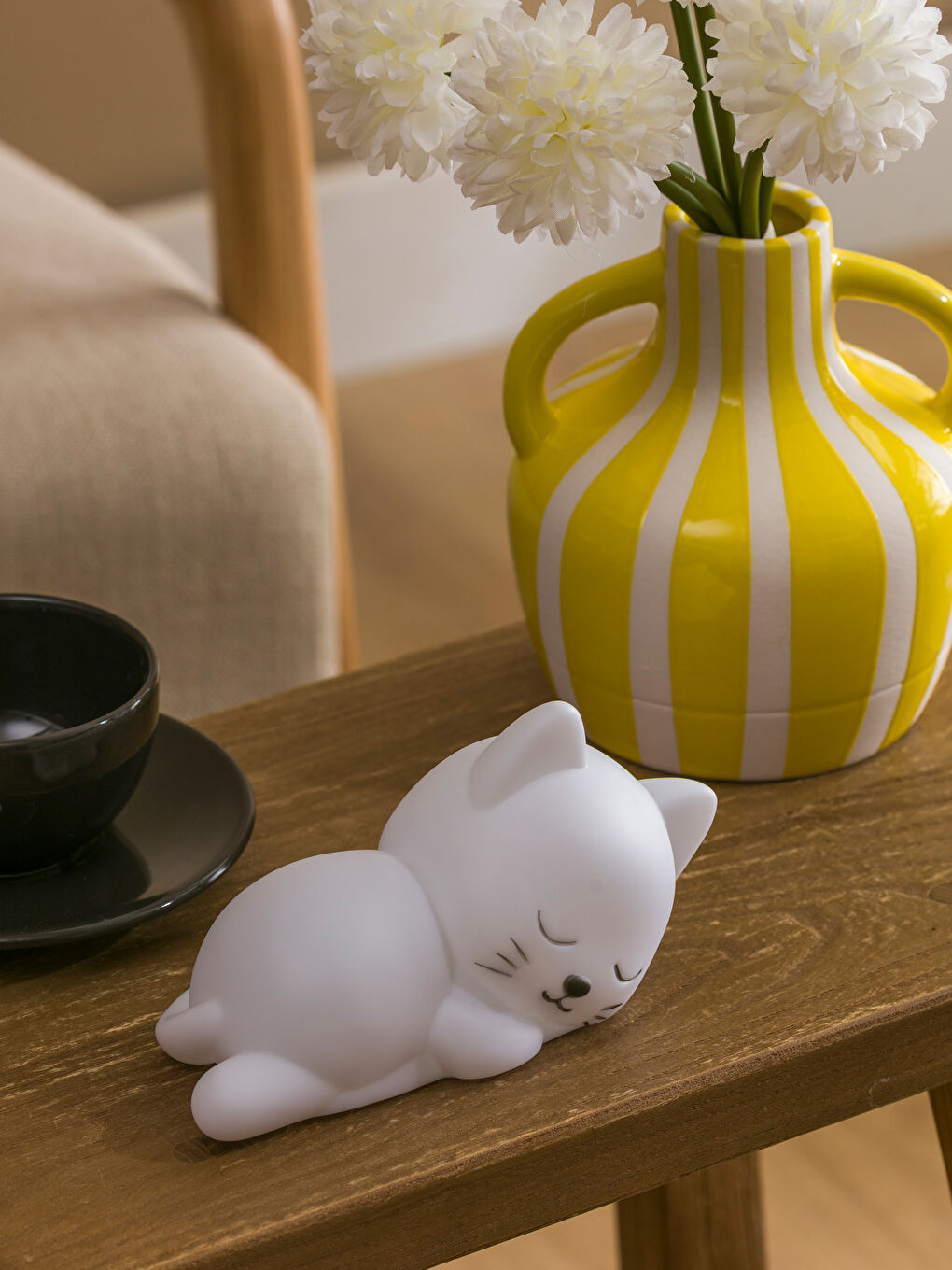 ضوء LED مزخرف بشكل قطة 17 سم-1