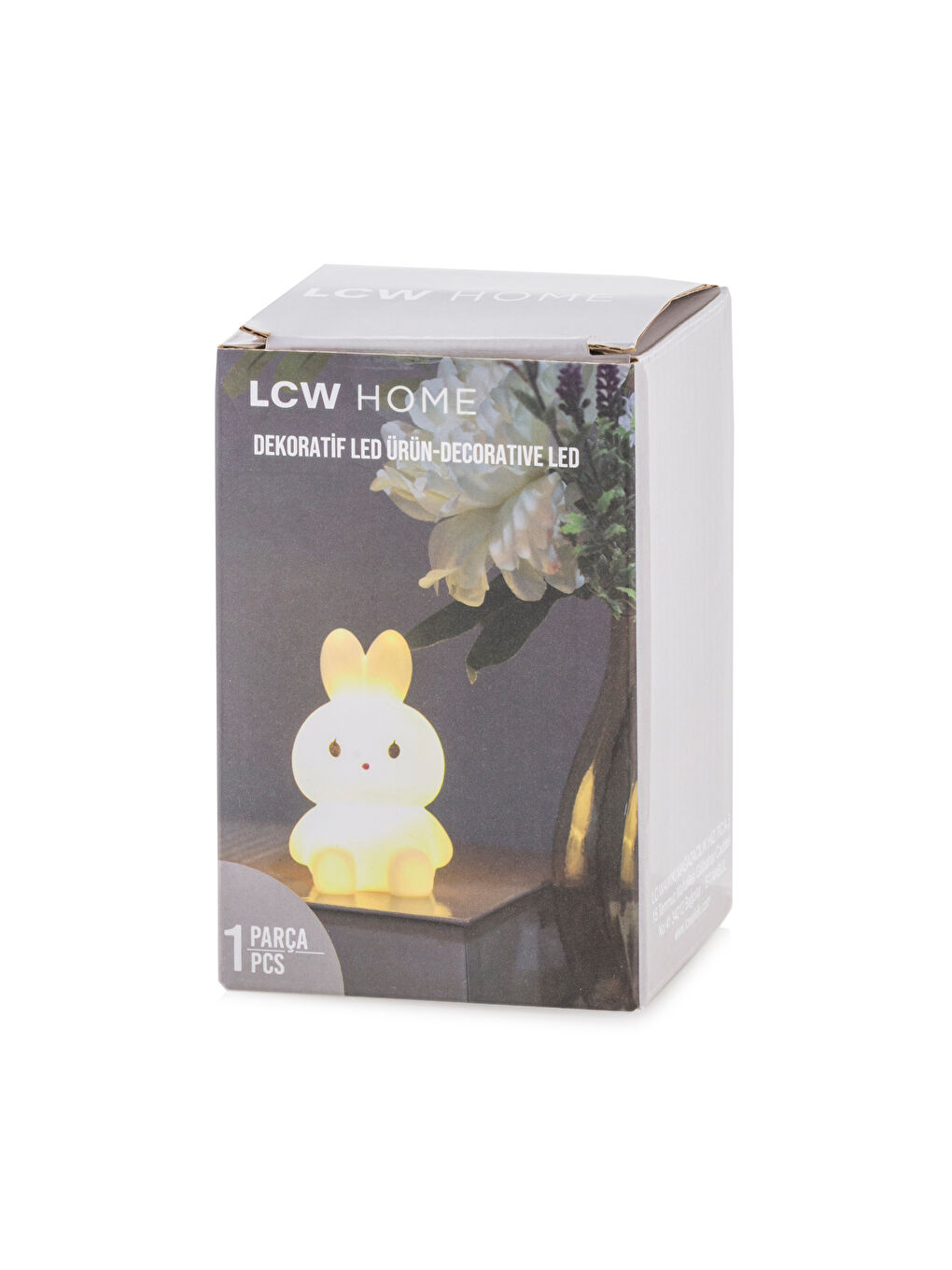 Karışık Tavşan Figürlü Dekoratif Led Işık 10 cm-3