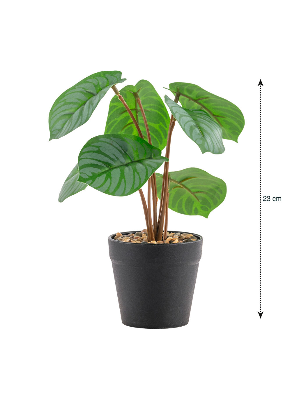 Karışık Saskılı Dekoratif Yapay Çiçek 23 cm-3