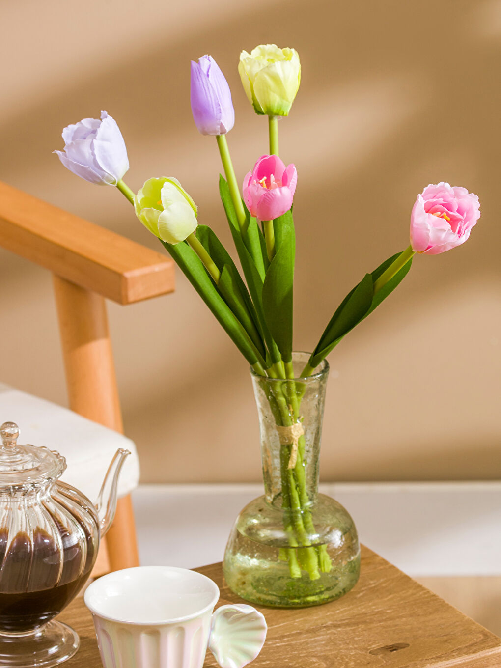 Karışık Dekoratif Yapay Çiçek 40 cm