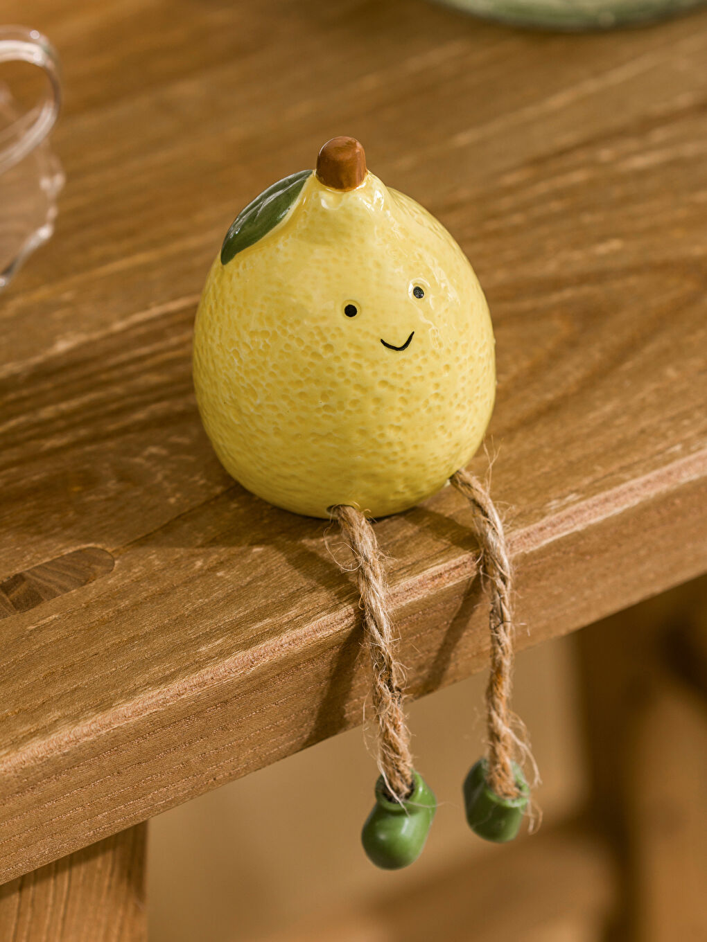 Karışık Ayva Figürlü Askılı Dekoratif Obje 15 cm-1