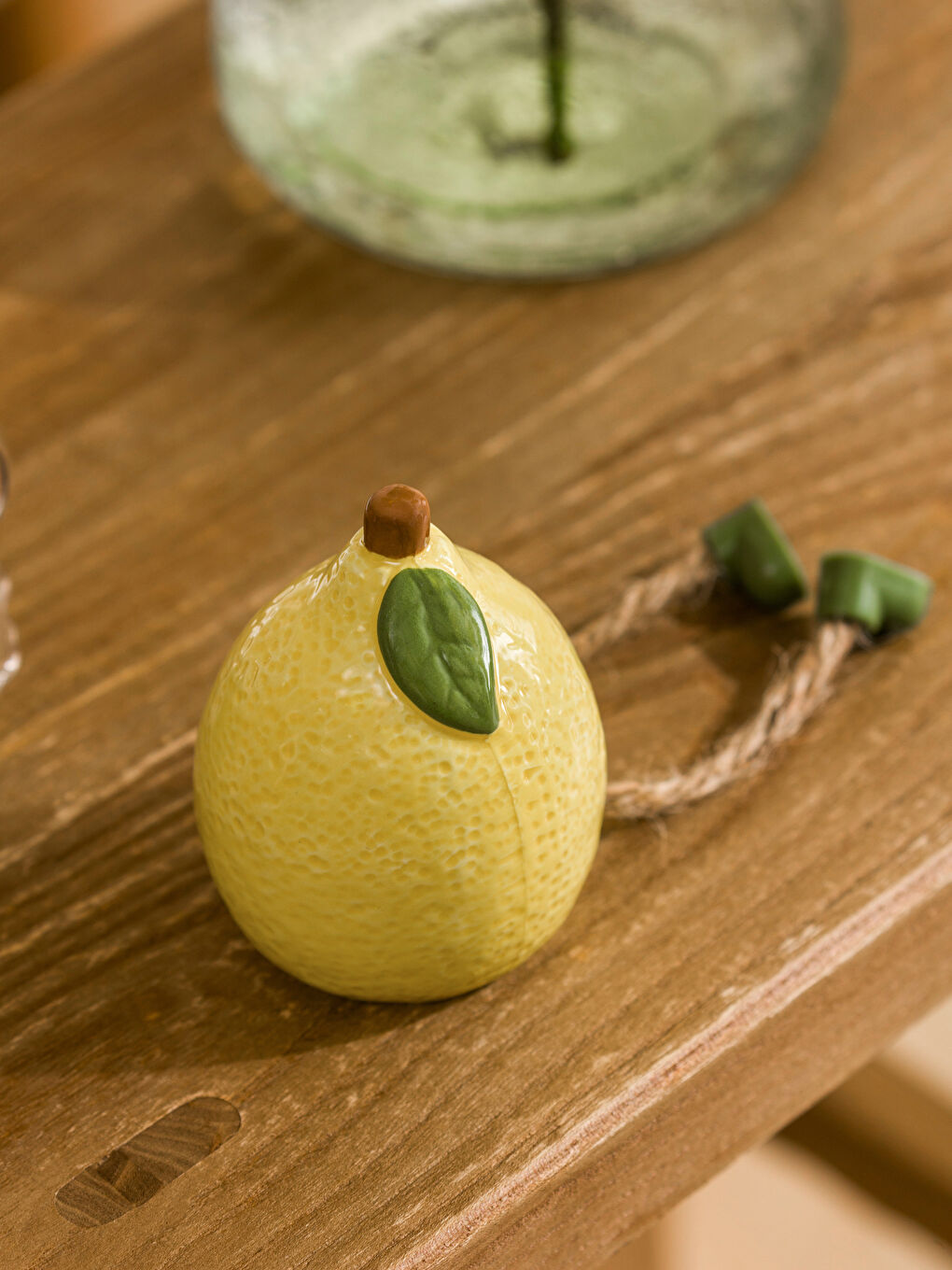 Karışık Ayva Figürlü Askılı Dekoratif Obje 15 cm-2