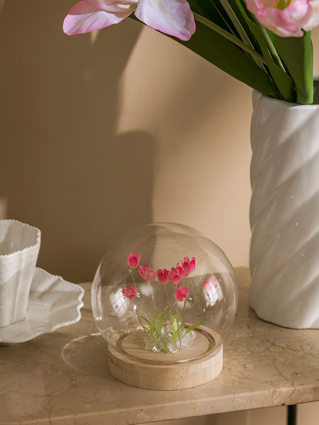 Karışık Dekoratif Led Fanus 12 cm-1