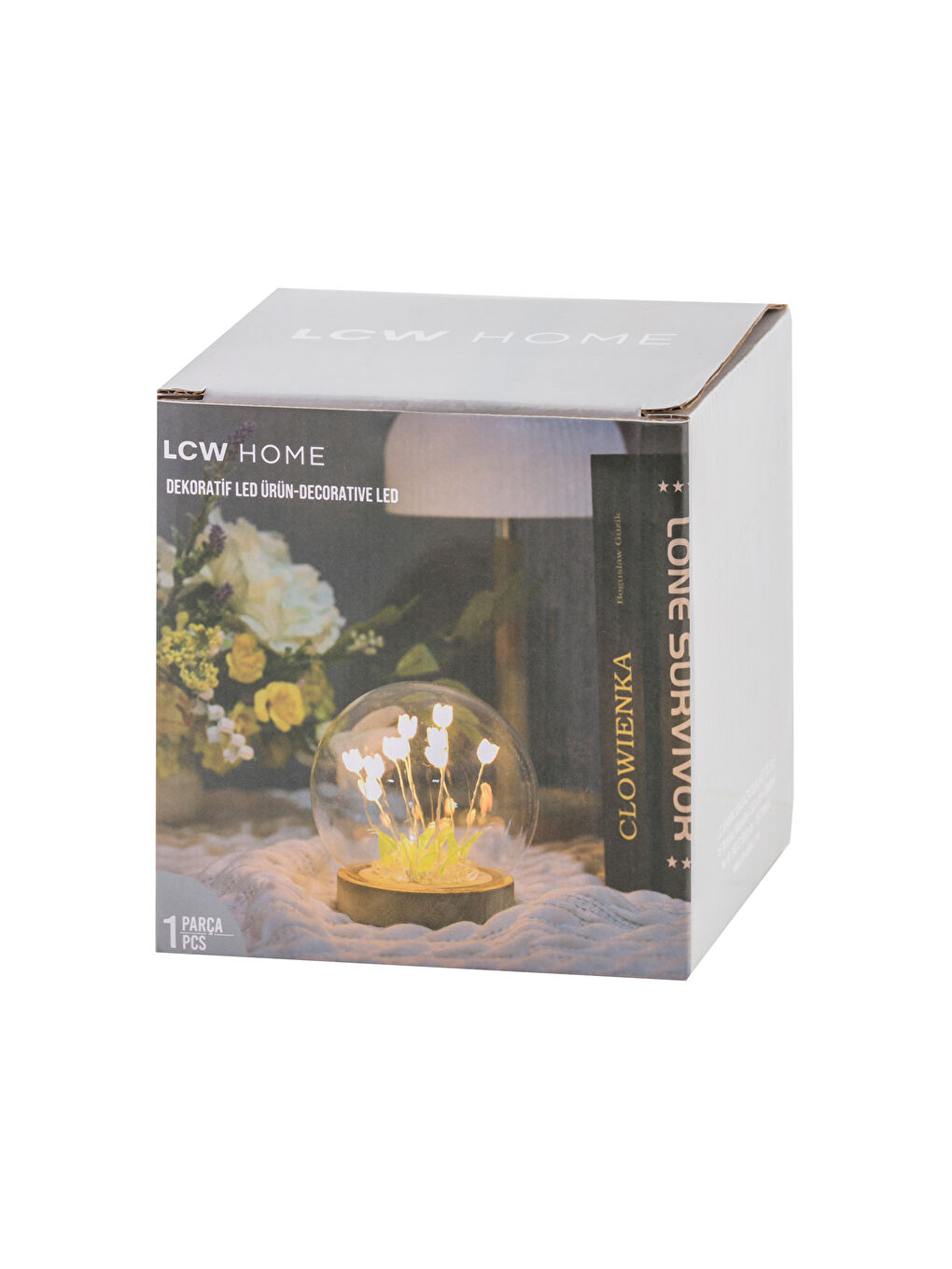 Karışık Dekoratif Led Fanus 12 cm-4