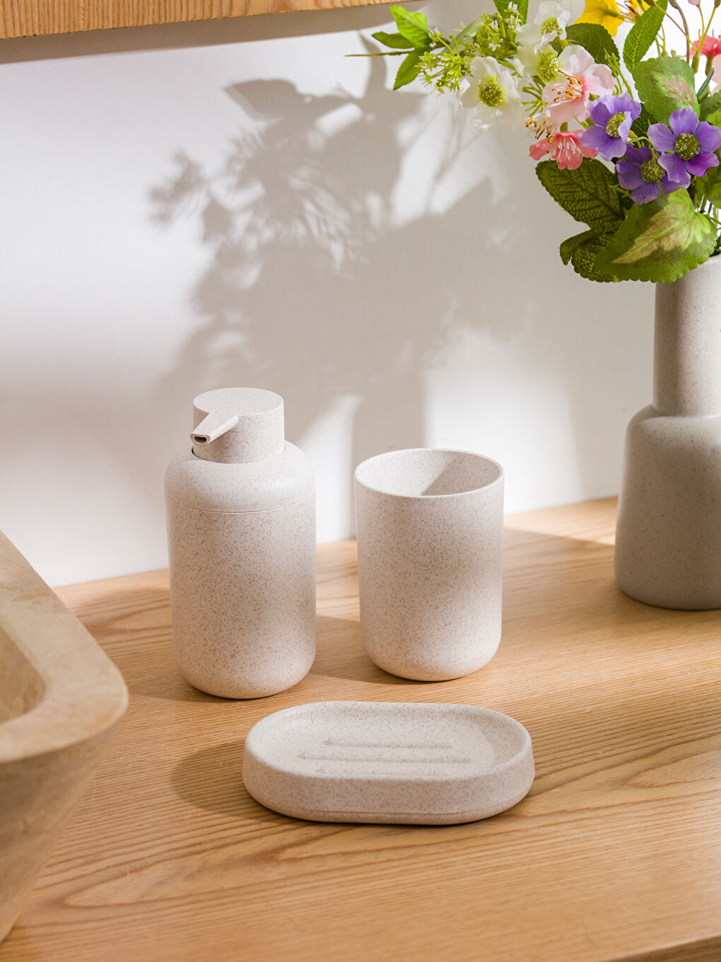 Karışık Seramik Banyo Seti 3'lü-1