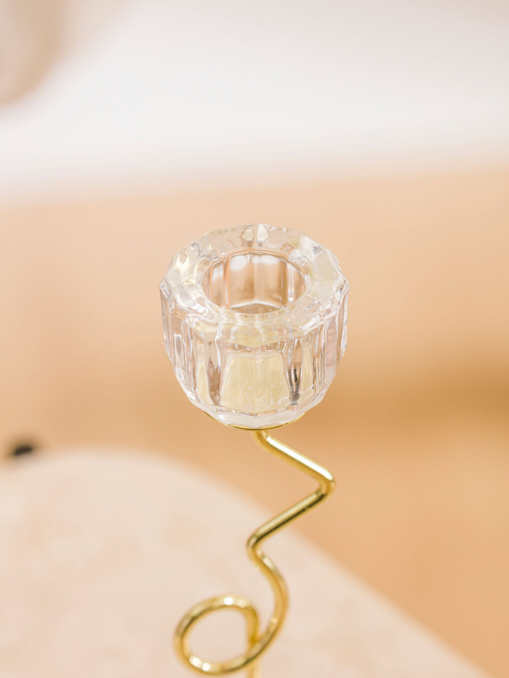 Metal Candle Holder Candlestick 20 cm-2