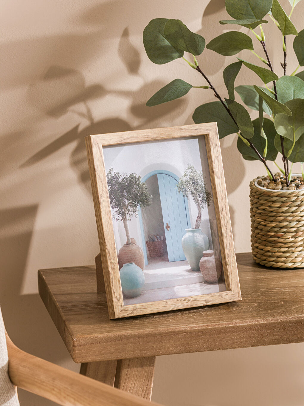 Ahşap Fotoğraf Çerçevesi 20 cm