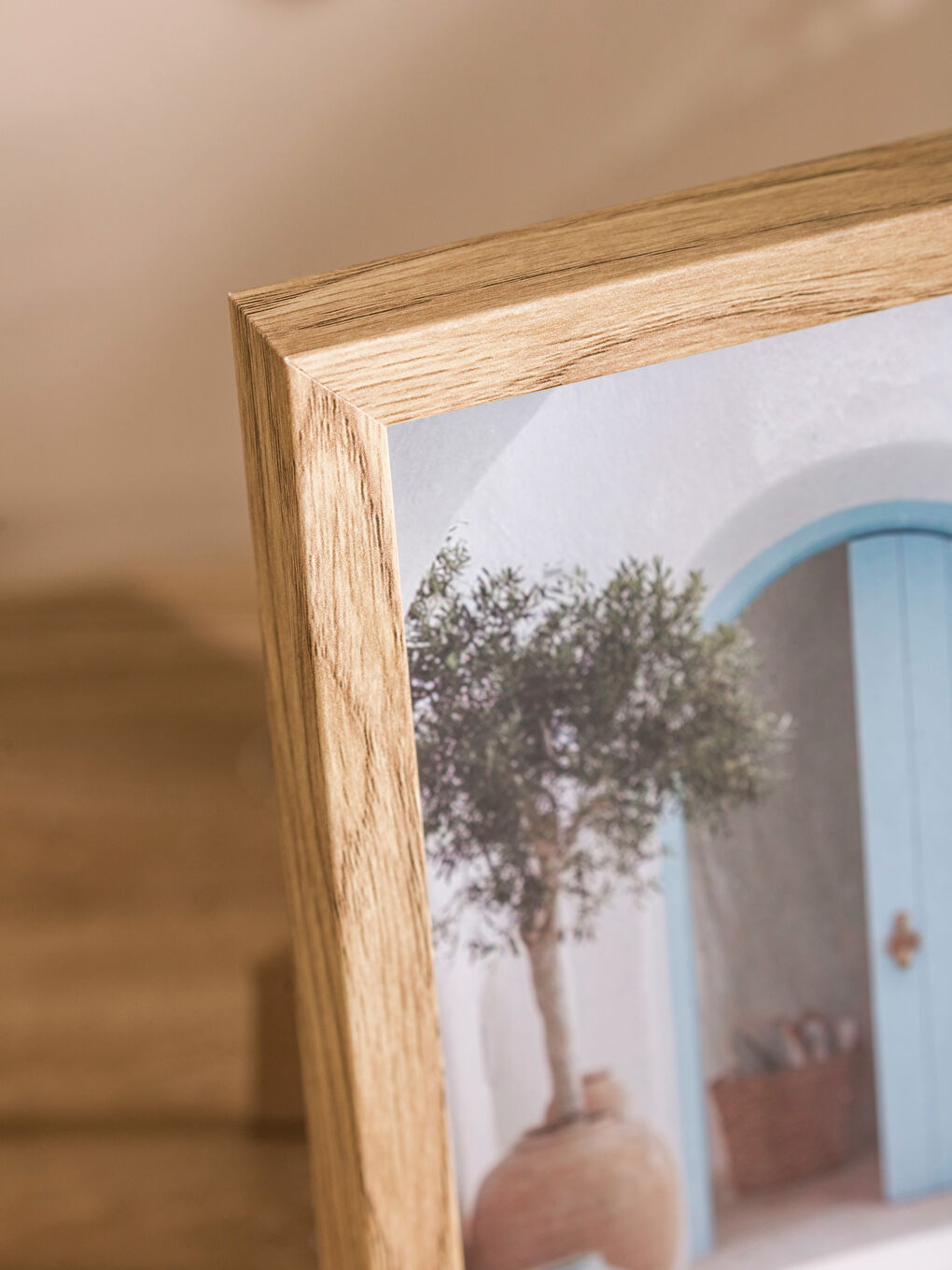Ahşap Fotoğraf Çerçevesi 20 cm-1