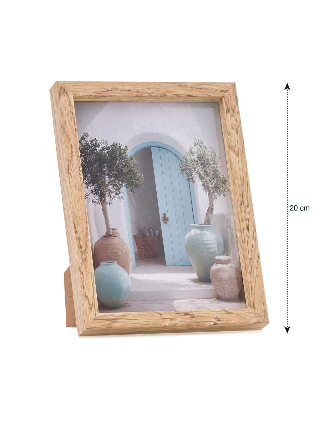 Ahşap Fotoğraf Çerçevesi 20 cm-3