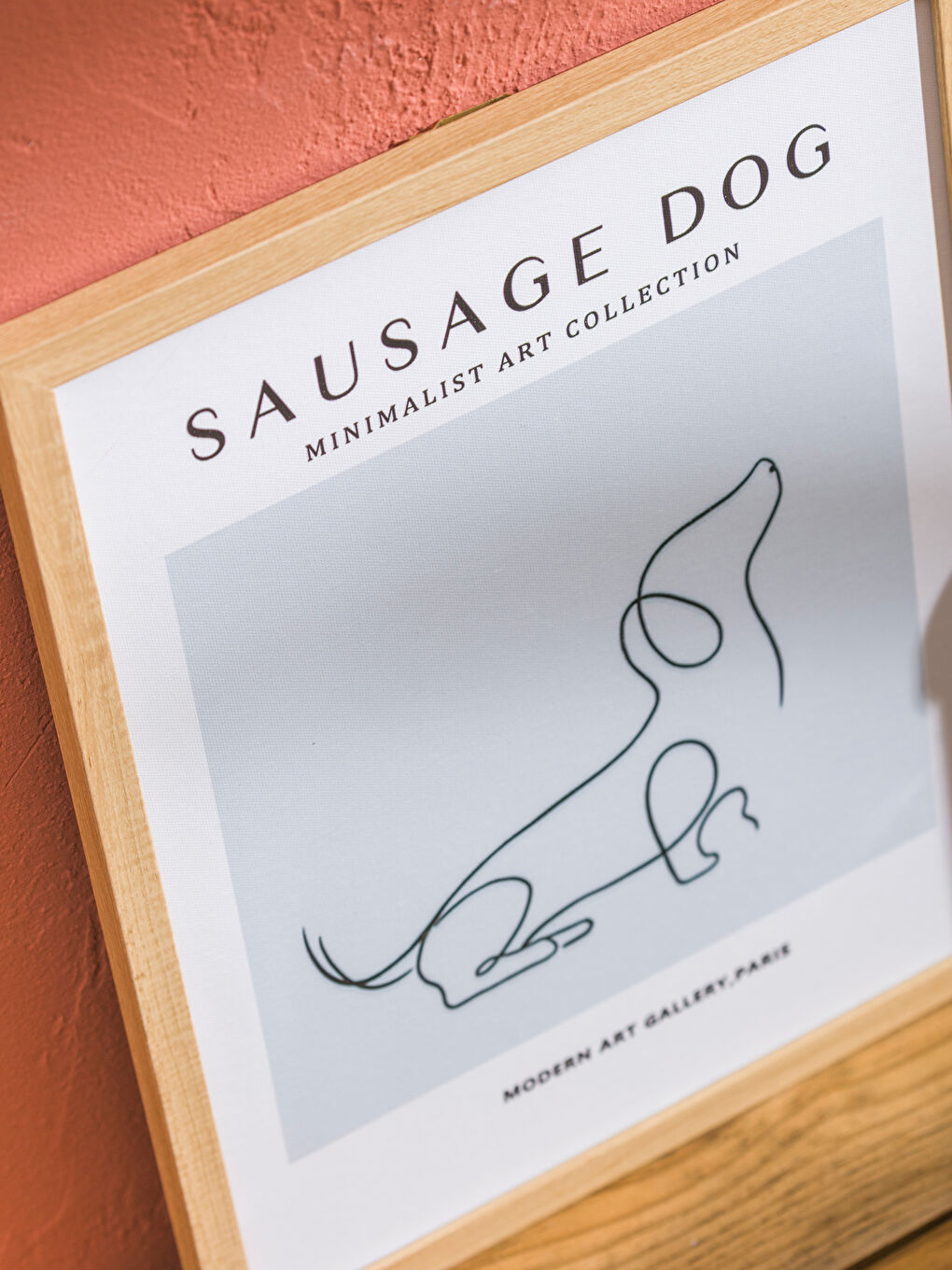 Karışık Ahşap Fotoğraf Çerçevesi 30 cm-1