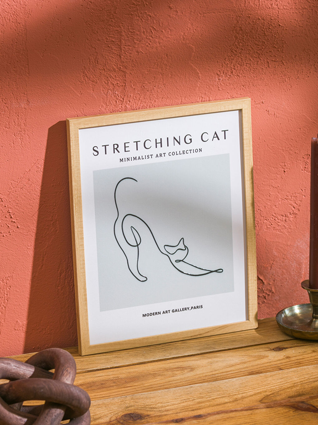 Karışık Ahşap Fotoğraf Çerçevesi 30 cm