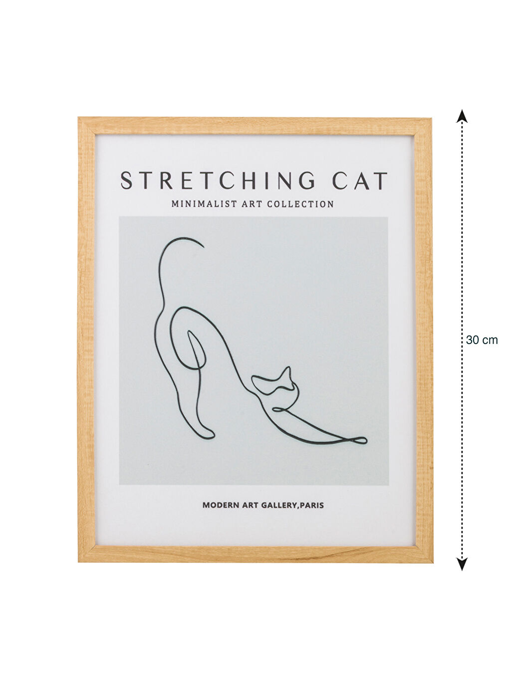 Karışık Ahşap Fotoğraf Çerçevesi 30 cm-3