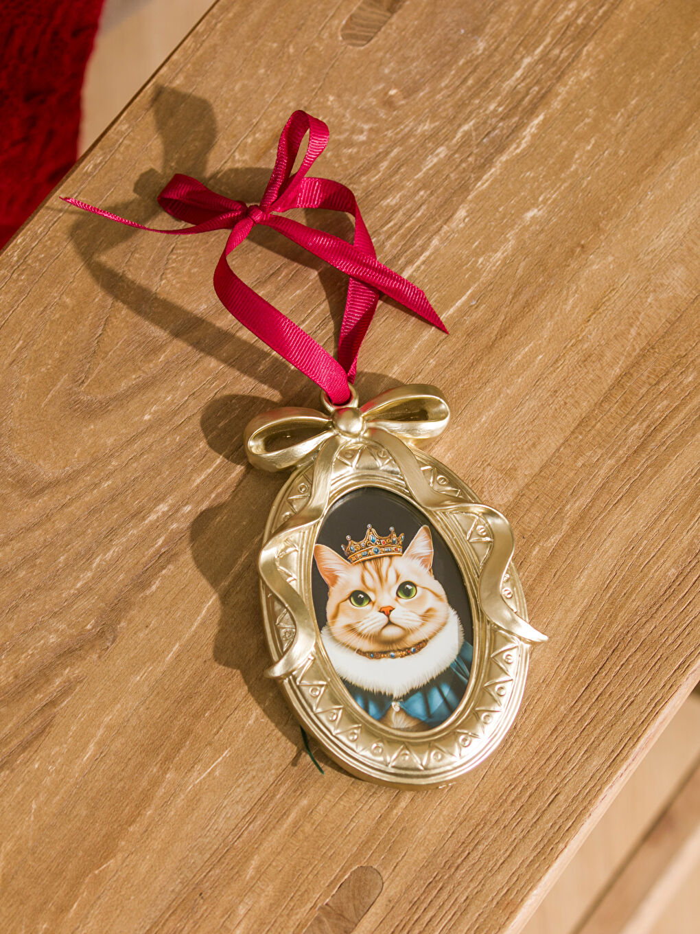 Karışık Kedi Figürlü Yılbaşı Ağaç Süsü 12 cm-1