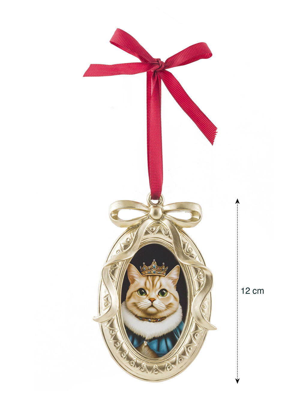 Karışık Kedi Figürlü Yılbaşı Ağaç Süsü 12 cm-4