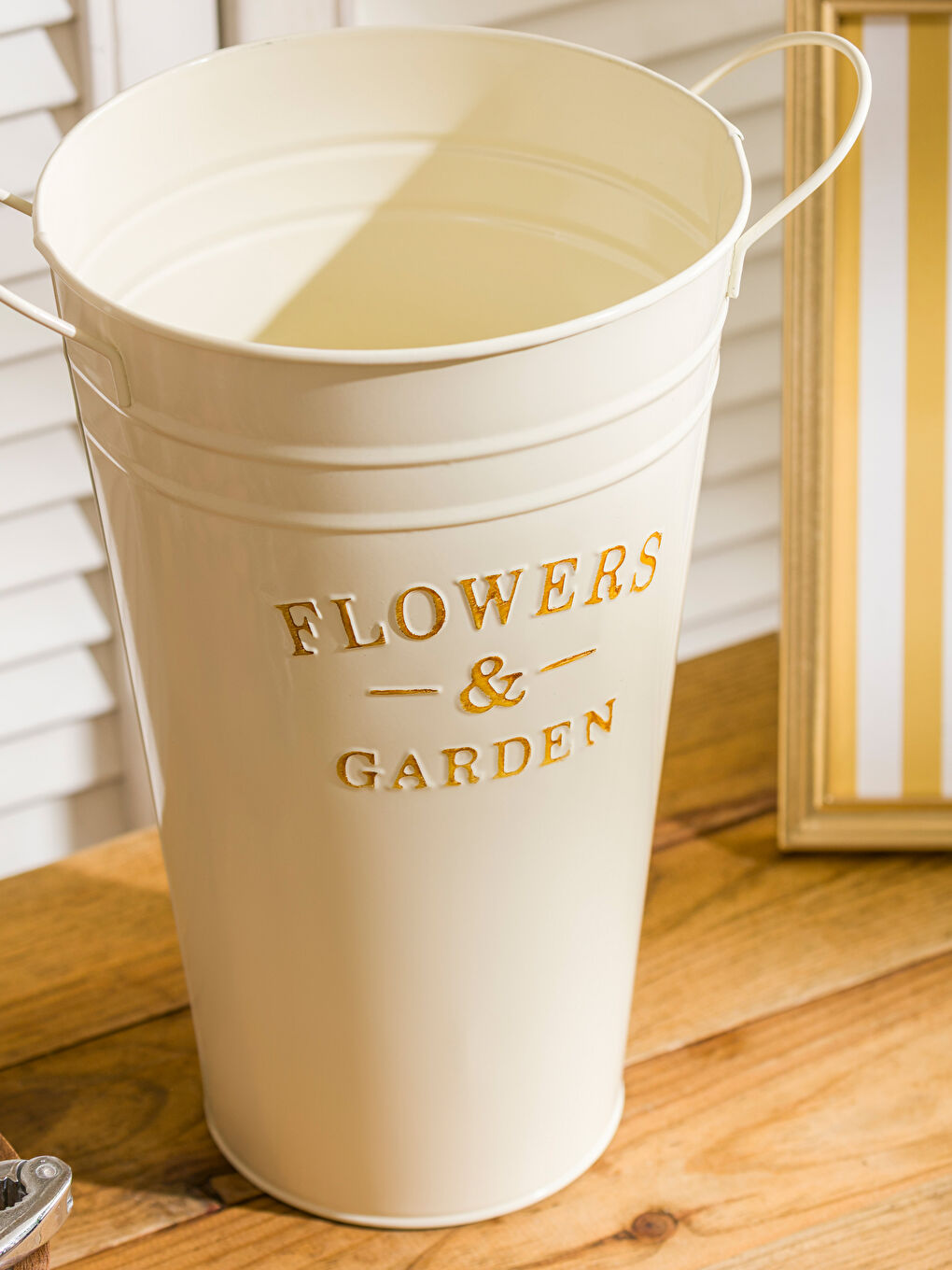 Karışık Metal Dekoratif Sepet 31 cm-2