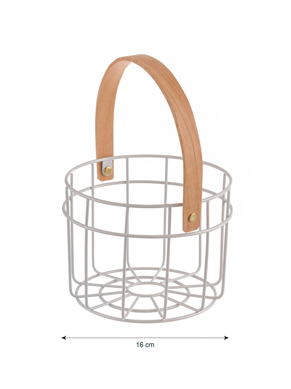 Karışık Metal Sepet 16 cm-3