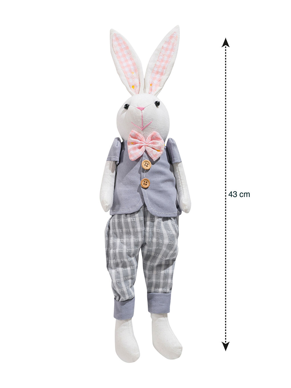 Tavşan Figürlü Pelüş Oyuncak-3