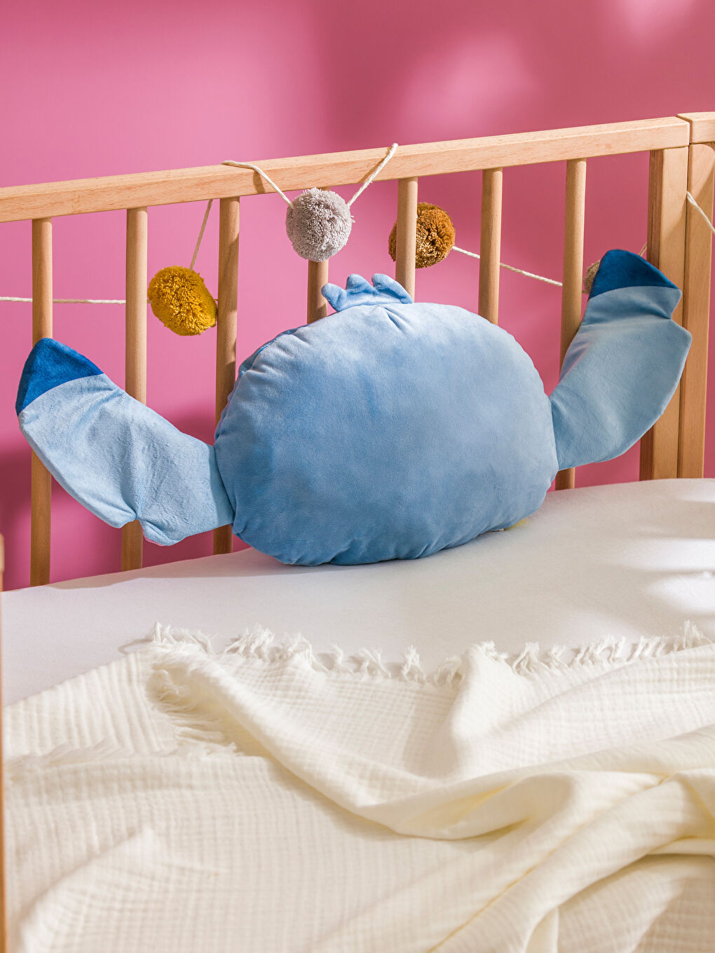 Karışık Stitch Figürlü Pelüş Bebek Kırlent 72 cm-1