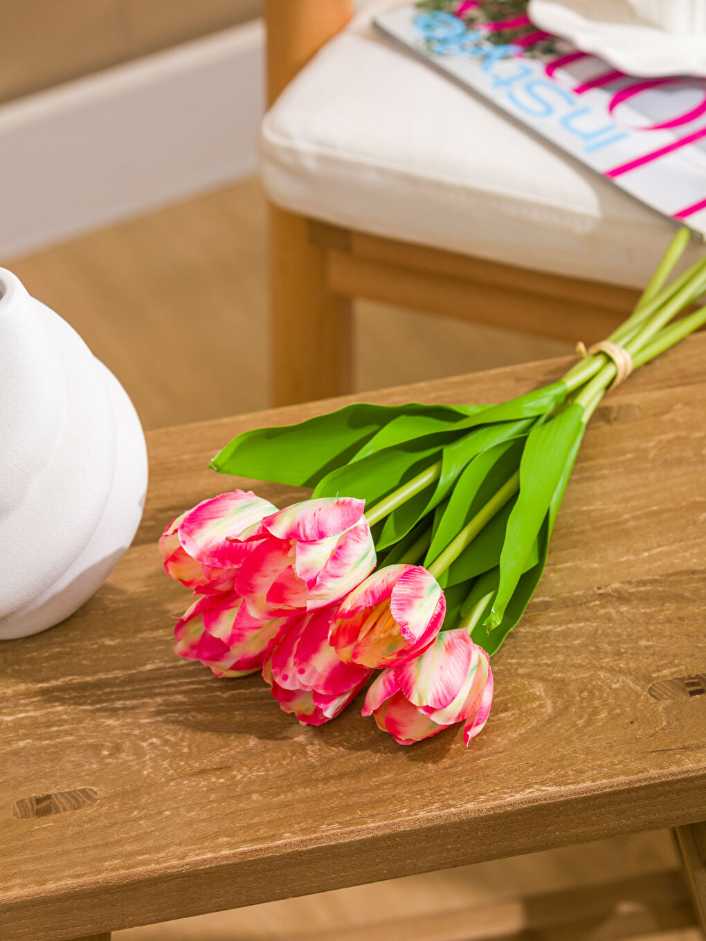 Karışık Dekoratif Yapay Çiçek 33 cm-1