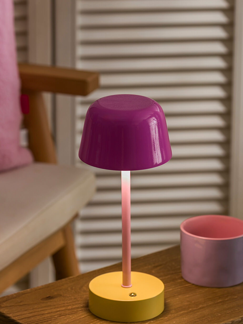 Sarı Dekoratif Masaüstü Led Lamba-2