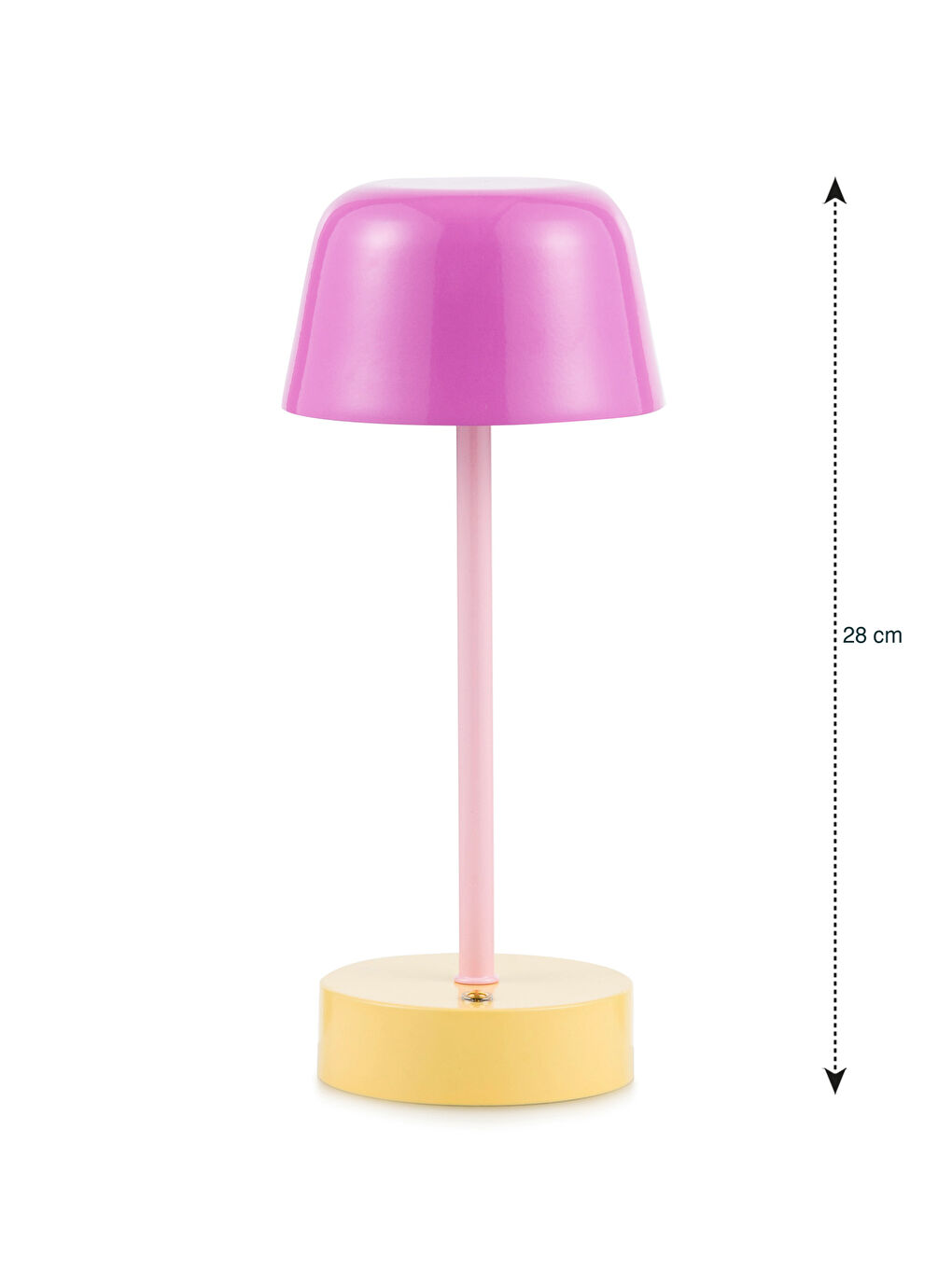 Sarı Dekoratif Masaüstü Led Lamba-6