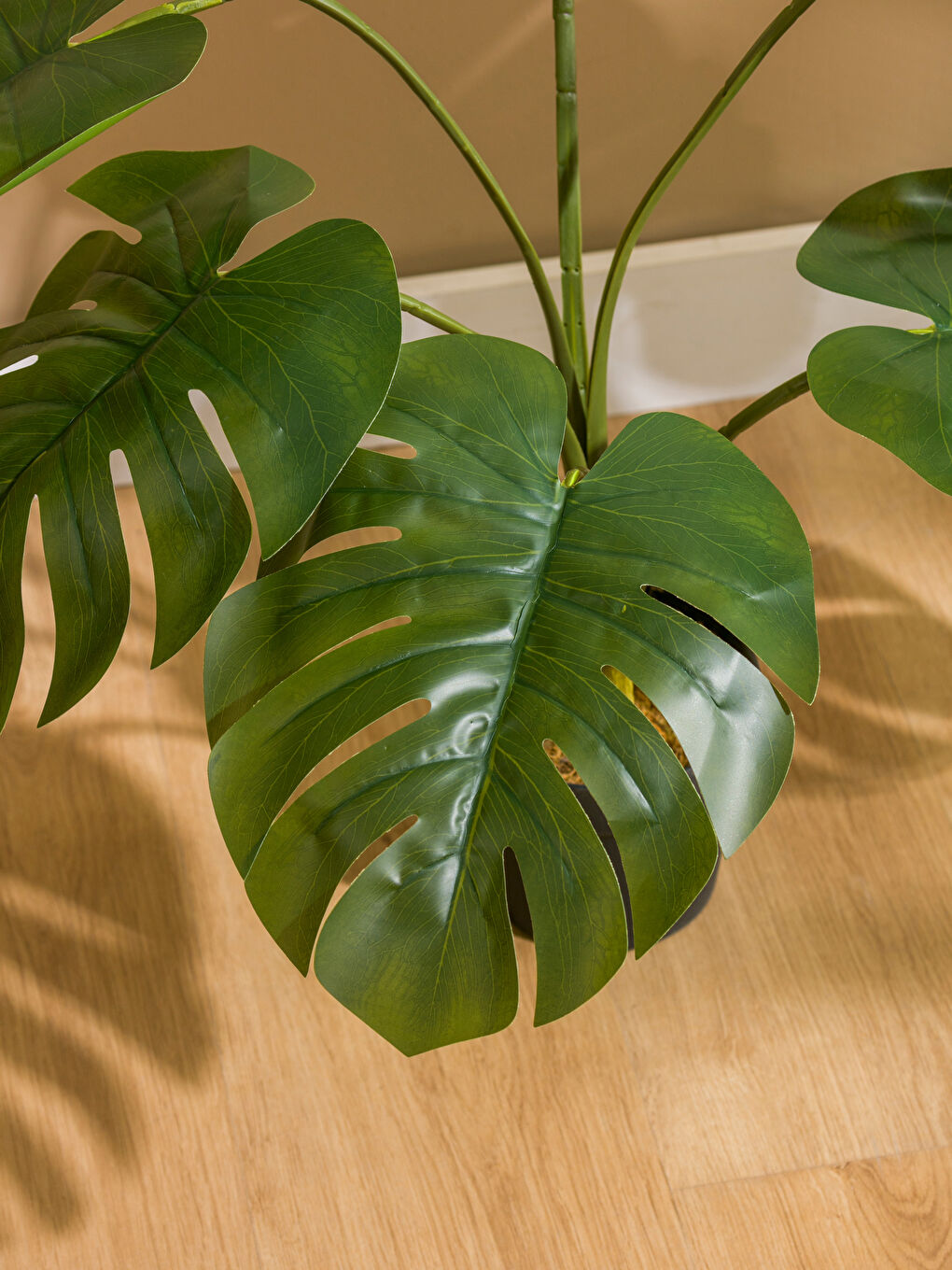 Karışık Saksılı Dekoratif Yapay Çiçek 60 cm-2