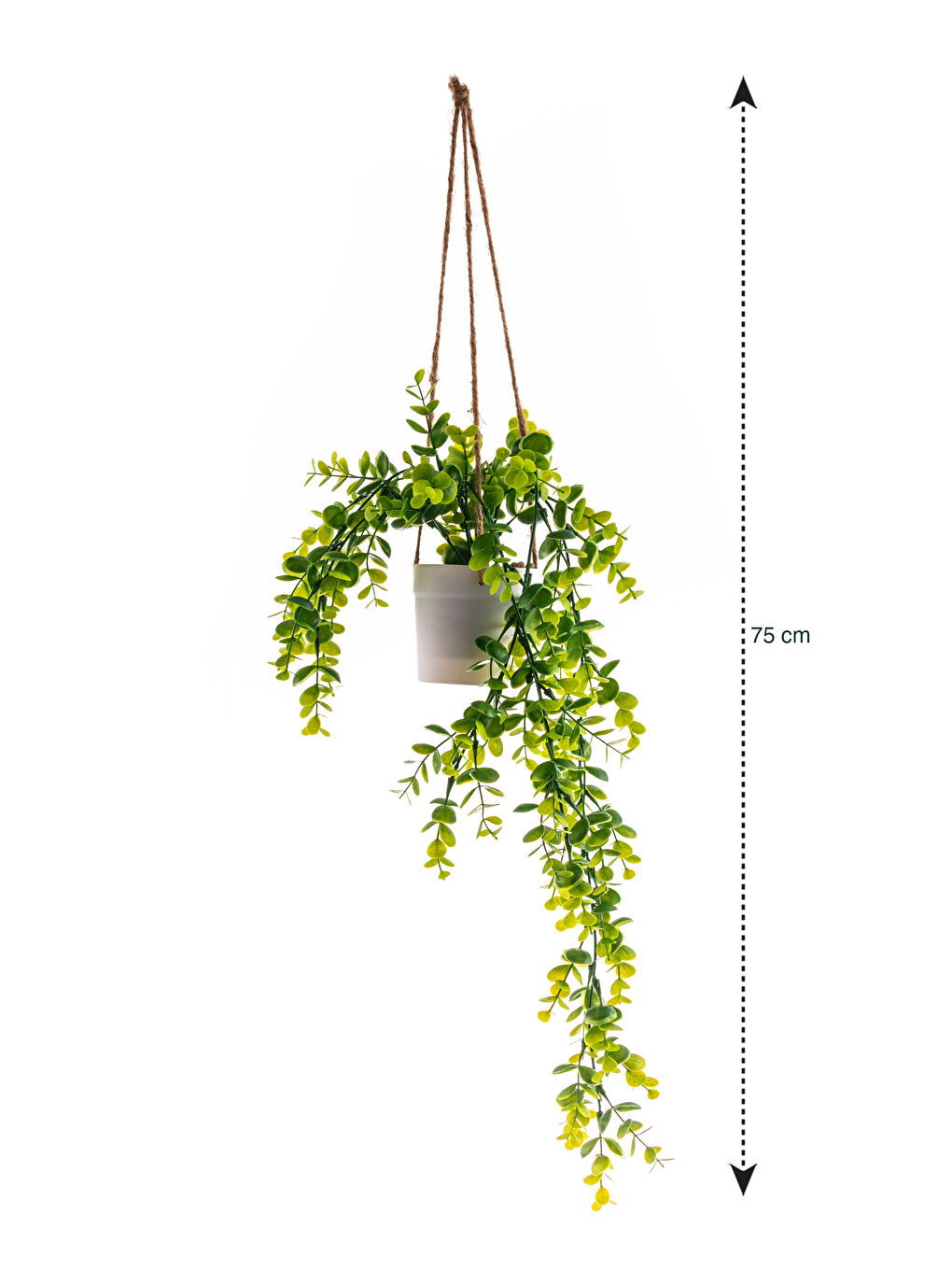 زهرة صناعية معلقة للديكور 75 سم-4