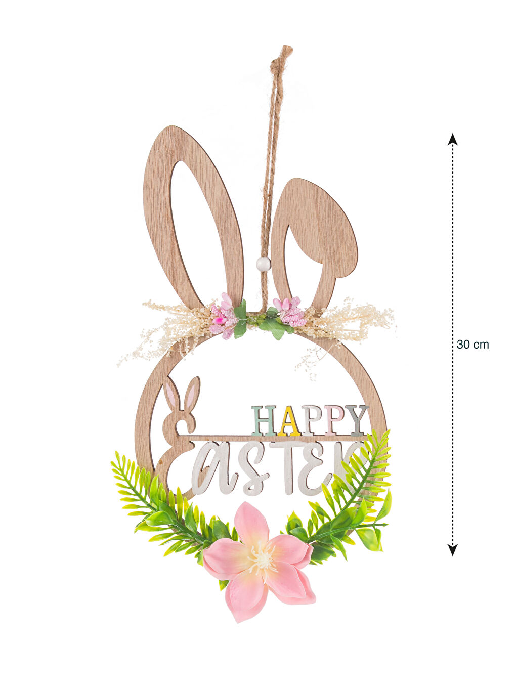 Viseći ukras sa figuricom zeca 30 cm-3