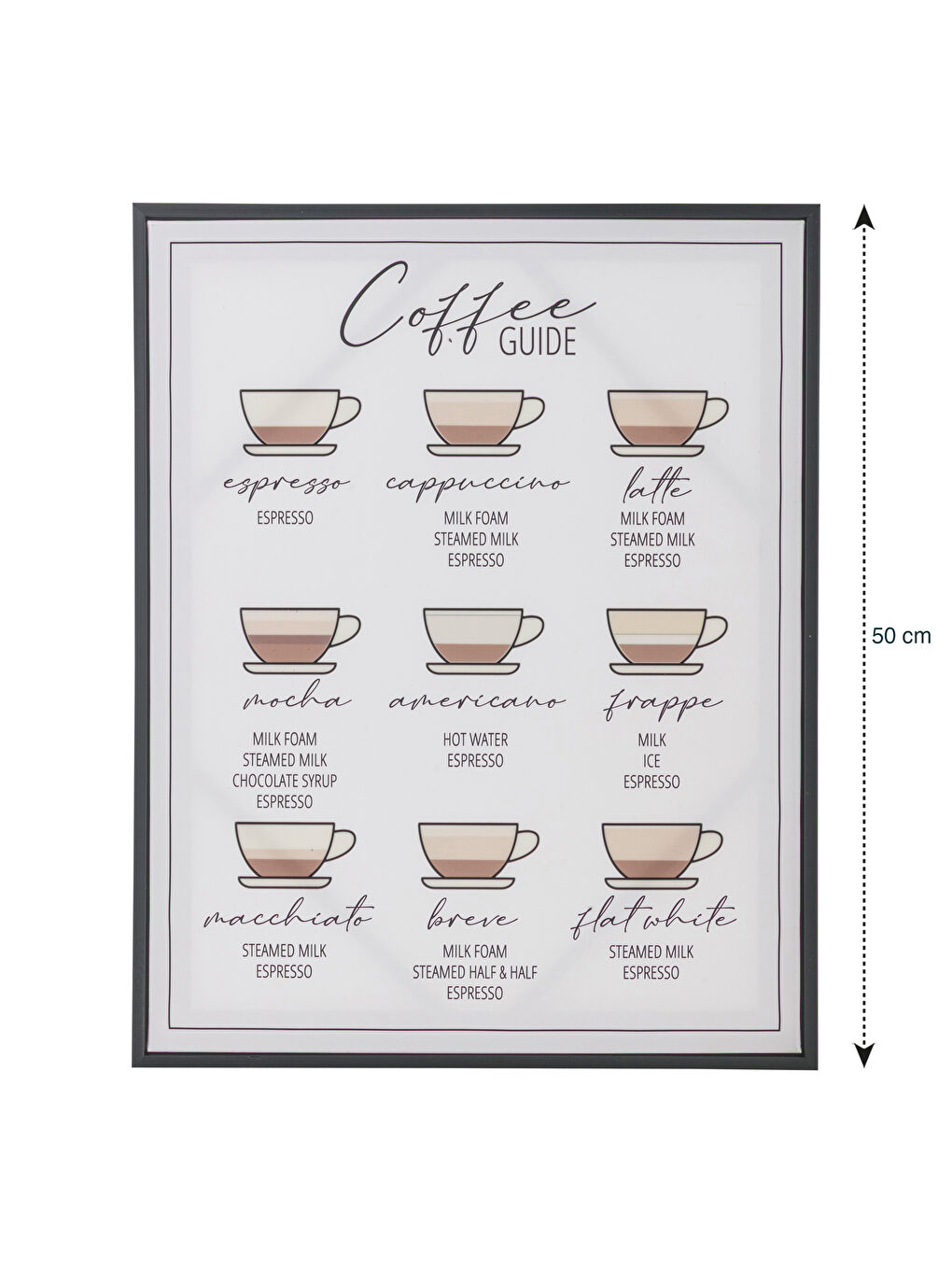 Karışık Fotoğraf Çerçevesi 50 cm-3