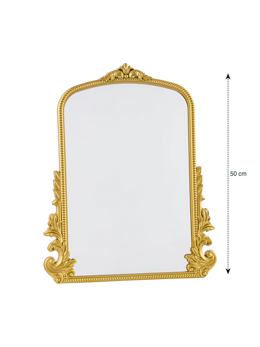 Renksiz Varaklı Dekoratif Ayna 50 cm-3