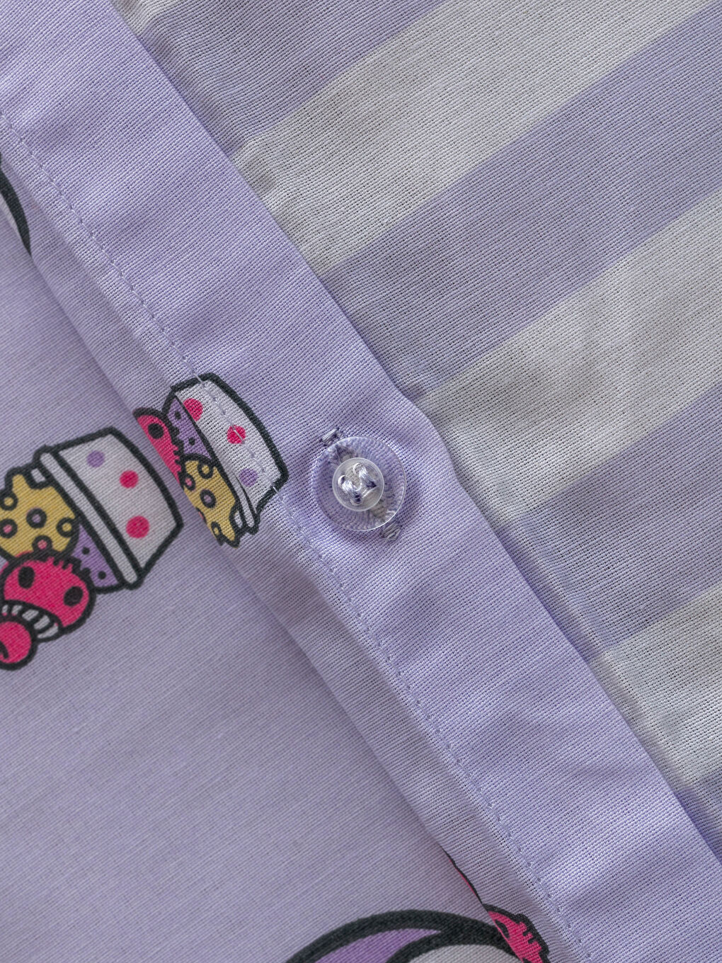 Пурпурно Единичен шаршаф за завивка комплект-5