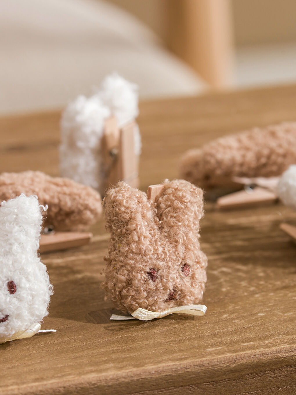 Қоян бейнелі киім қыстырғыш жиынтығы 6-1