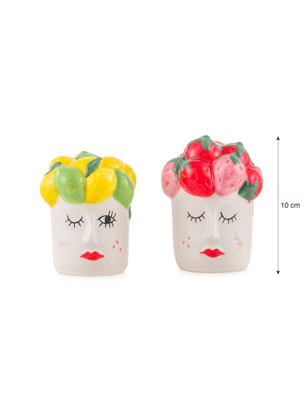 Керамический набор для соли и перца-4