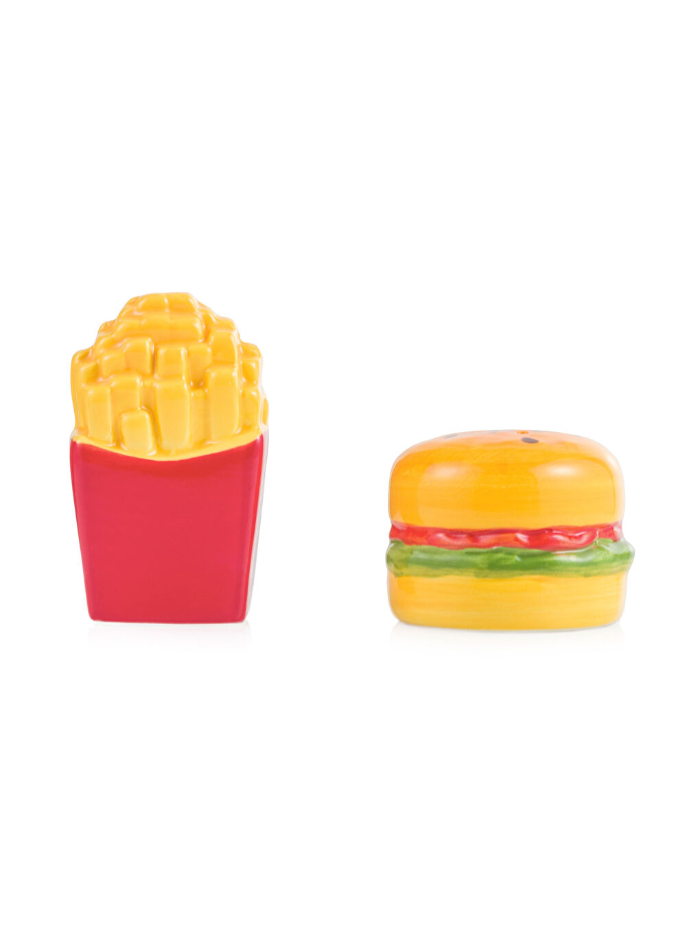 Hamburger and Fries Salt and Pepper Shakers-4