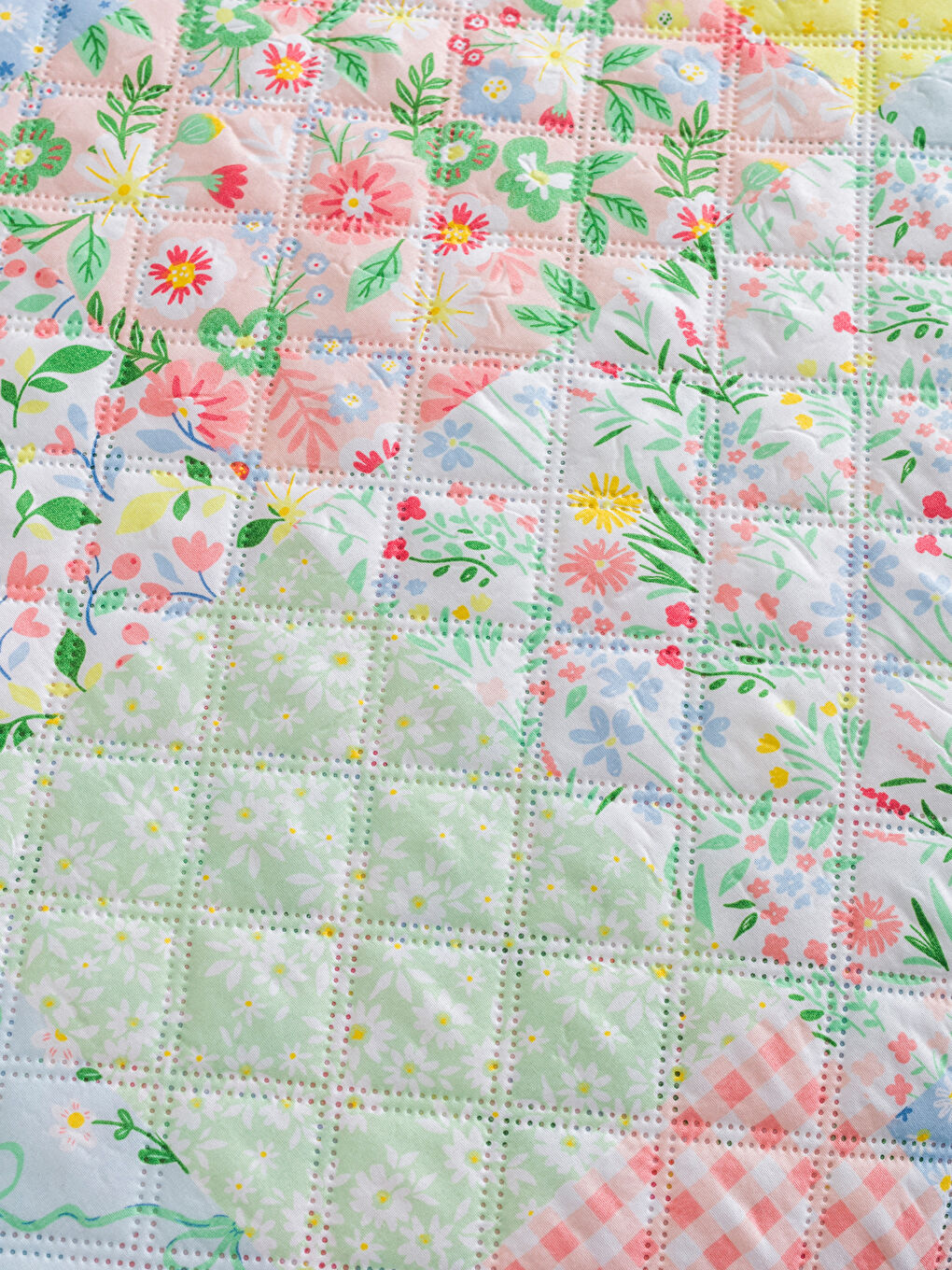 Floral Double Bedspread-2