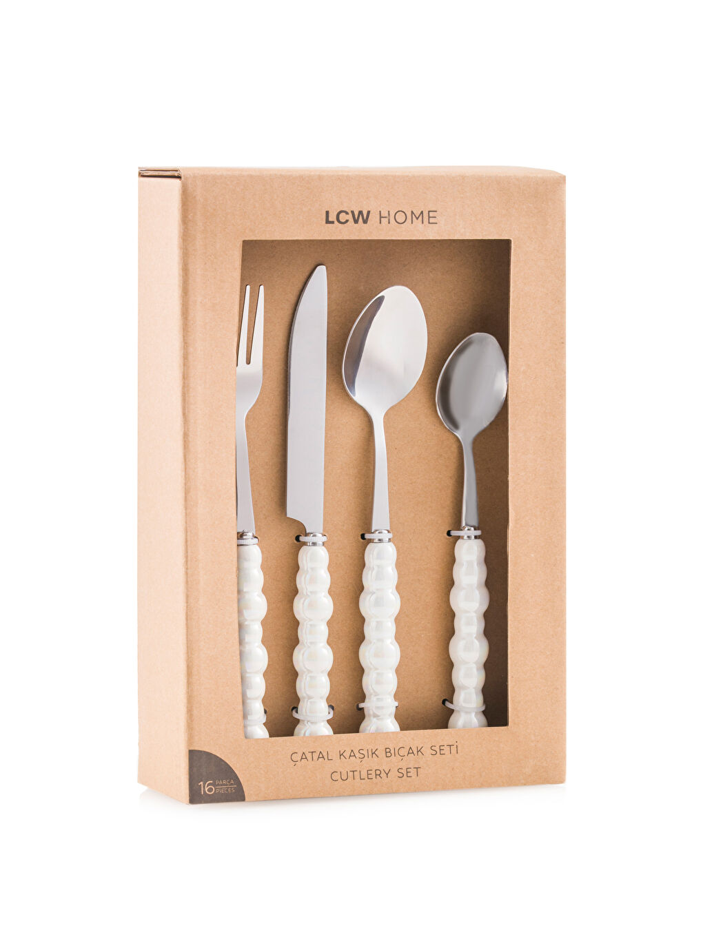 Siyah 4 Parça Çatal Kaşık Bıçak Seti-3