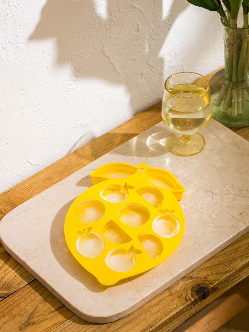 Silikonski kalup za led sa voćnim uzorkom, 24 cm