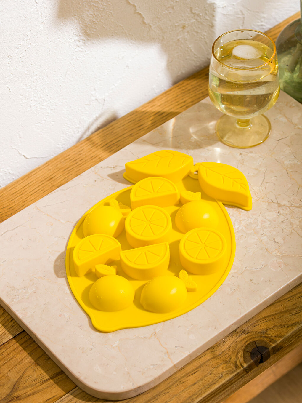 Silikonski kalup za led sa voćnim uzorkom, 24 cm-1