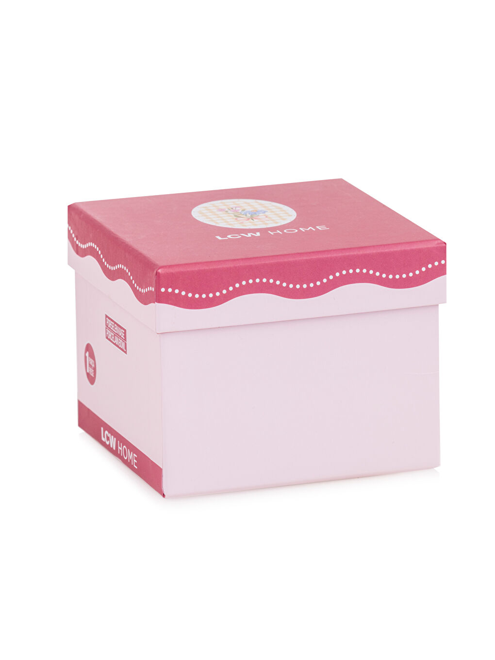 Karışık Fiyonk Baskılı Porselen Kase 11 cm-3