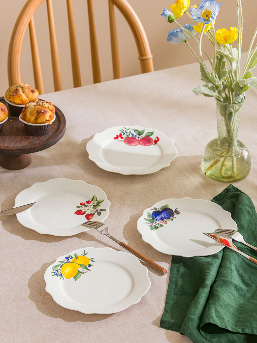 Аралас Тортқа арналған тәрелке