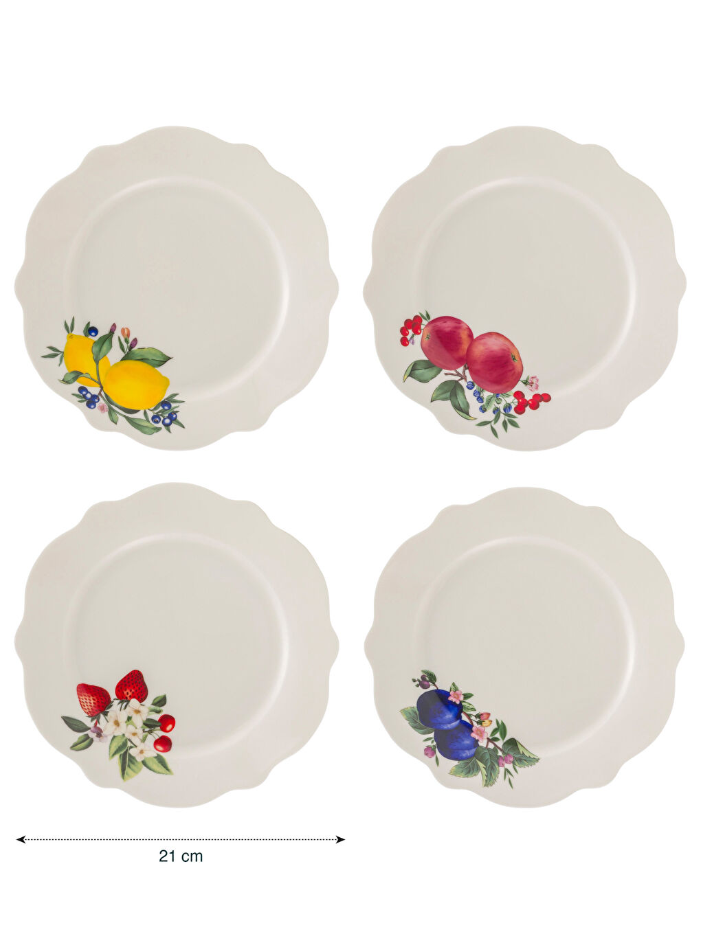 Аралас Тортқа арналған тәрелке-4