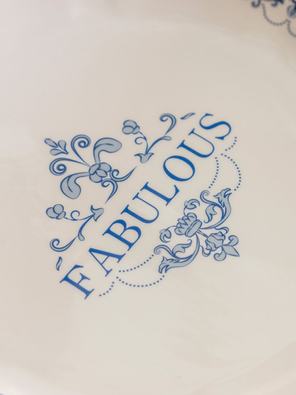 ნაბეჭდი ფაიფურის თეფში 26 სმ-2