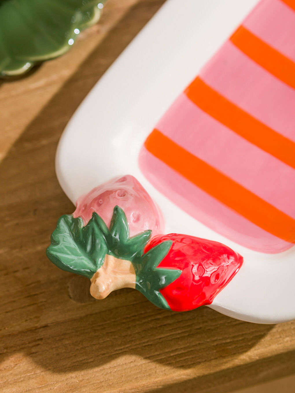 Karışık Çilek Baskılı Sunum Tabağı 23 cm-2