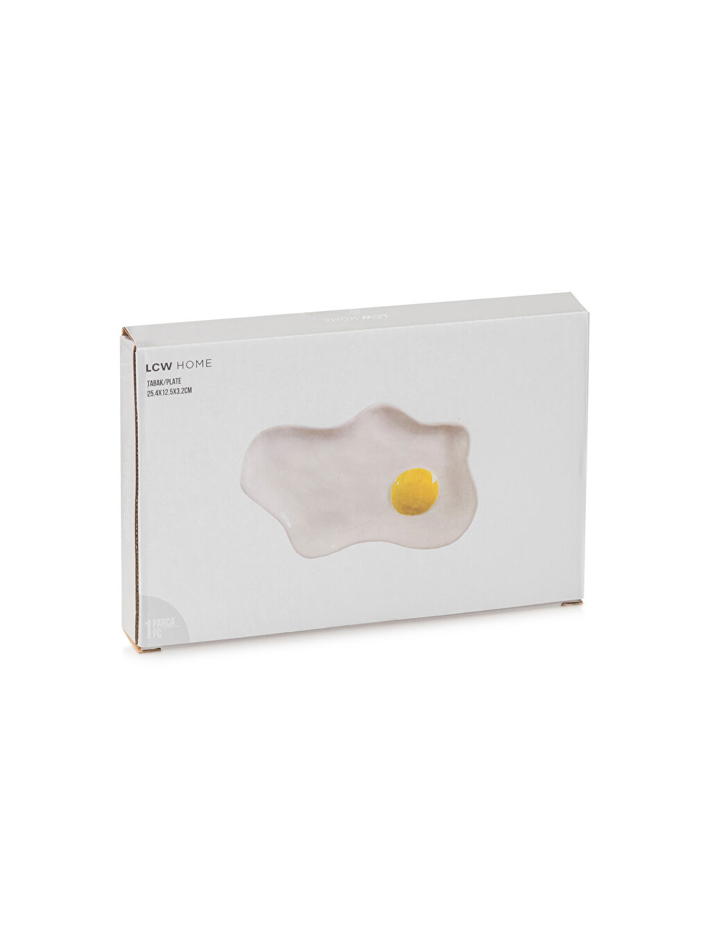 Egg-Shaped Porcelain Plate 25 cm-3