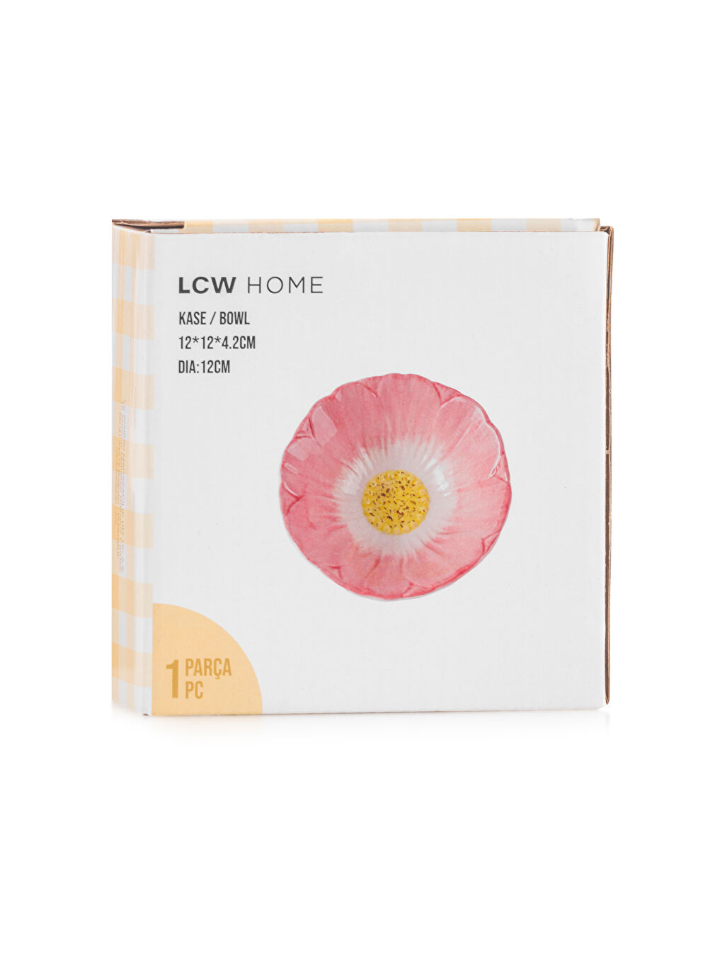 Karışık Çiçek Baskılı Seramik Kase 12 cm-3