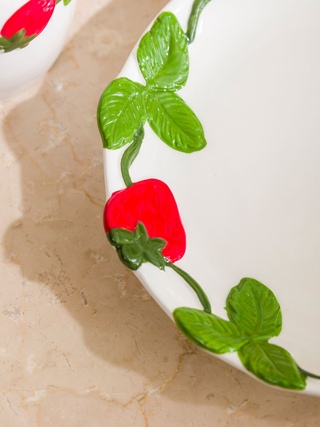 Printed Ceramic Dessert Plate 20 cm-2