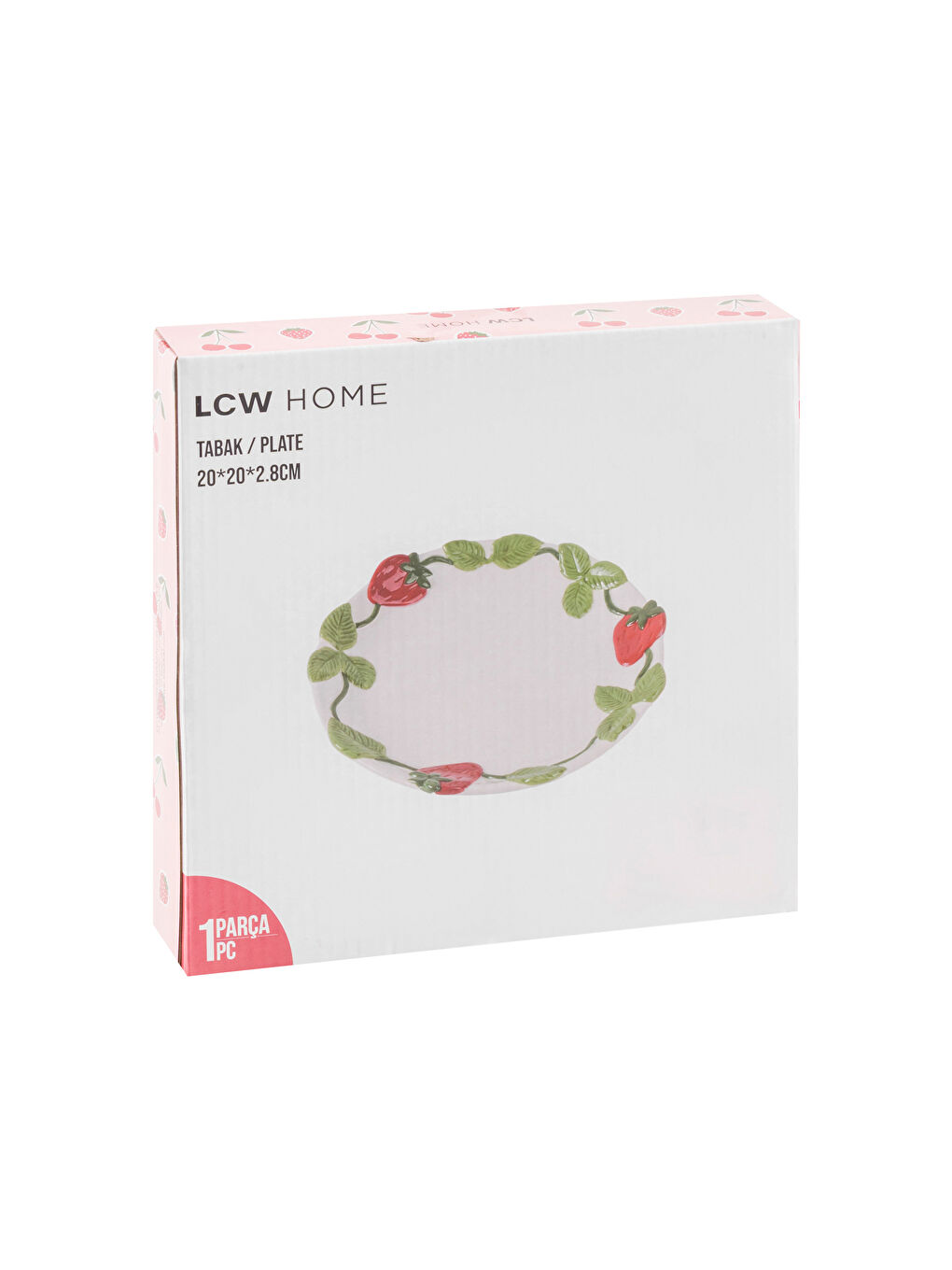 Printed Ceramic Dessert Plate 20 cm-3