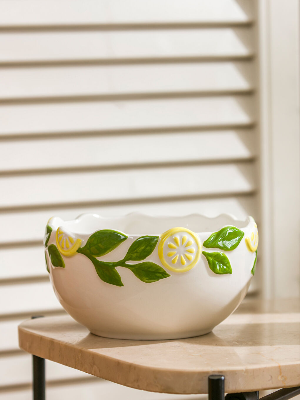 Karışık Baskılı Seramik Kase 14 cm-1